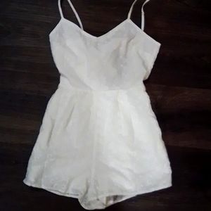 White romper